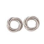 Women's Hanging Earrings with Elegant, Curved Ring Design Calm Wears-https://detail.1688.com/offer/850507767920.html-Calm Wears-Imitation gold-Calm Wears