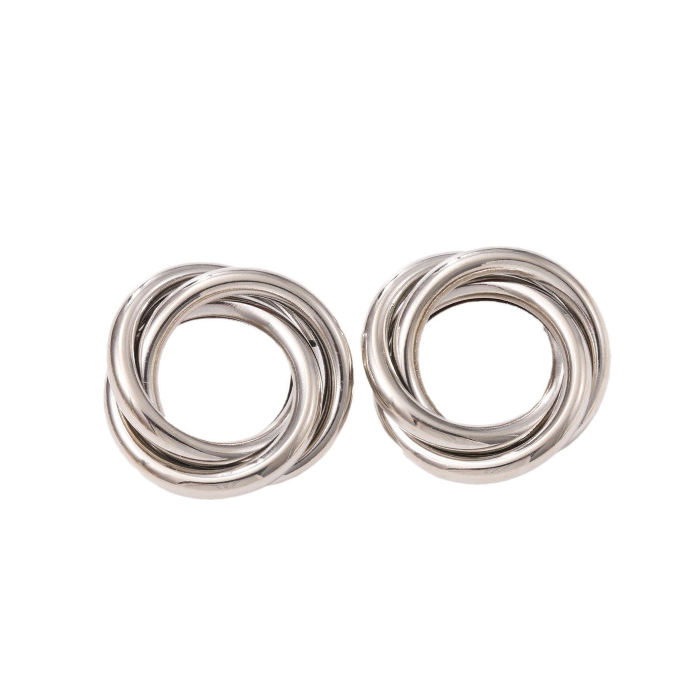 Women's Hanging Earrings with Elegant, Curved Ring Design Calm Wears-https://detail.1688.com/offer/850507767920.html-Calm Wears-Imitation gold-Calm Wears