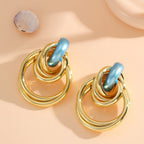 Women's Hanging Earrings with Elegant, Sculptural Design Calm Wears-https://detail.1688.com/offer/969409505000.html-Calm Wears-Style 3-Calm Wears