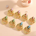 Women's Hanging Earrings with Elegant, Sculptural Design Calm Wears-https://detail.1688.com/offer/969409505000.html-Calm Wears-Style 3-Calm Wears