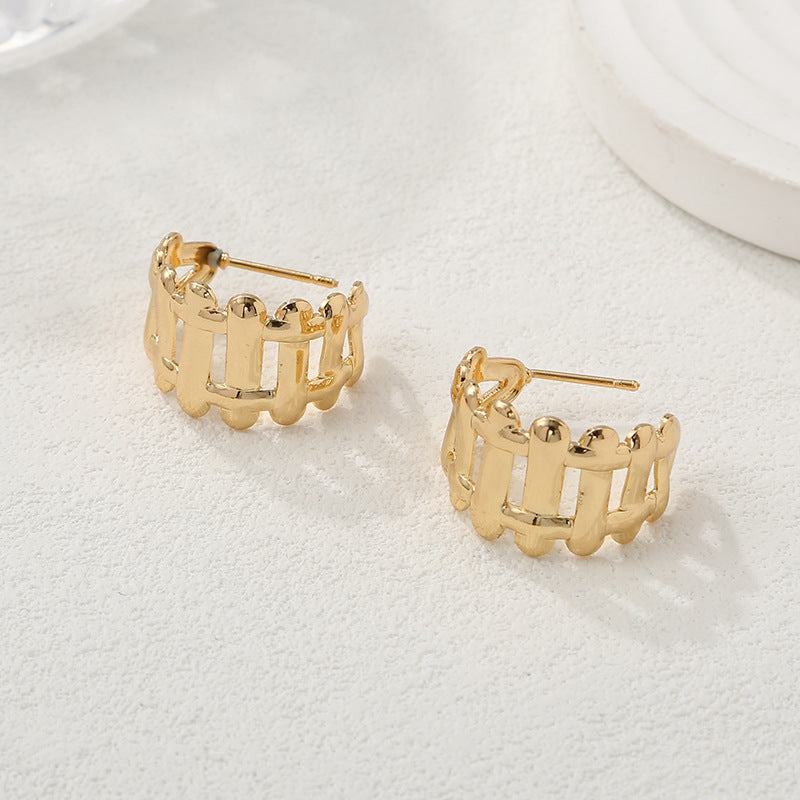 Women's Hanging Earrings with Floral Elements and Elegant Design Calm Wears-https://detail.1688.com/offer/757228679027.html-Calm Wears-A-Variant-Calm Wears