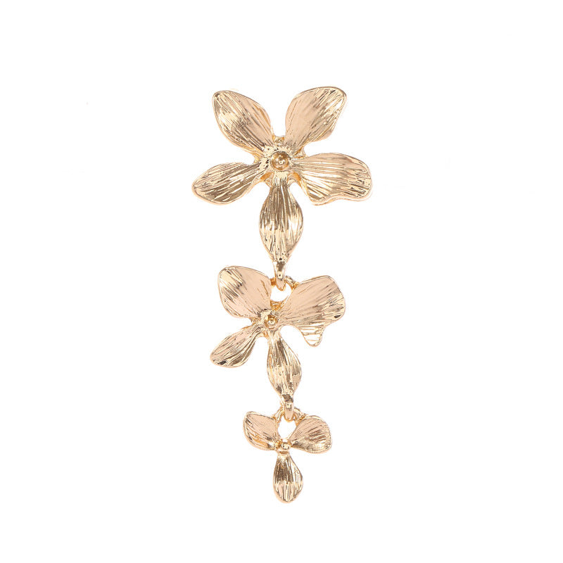 Women's Hanging Earrings with Floral Elements and Elegant Design Calm Wears-https://detail.1688.com/offer/757228679027.html-Calm Wears-A-Variant-Calm Wears