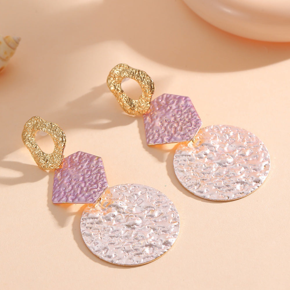 Women's Hanging Earrings with Modern Geometric Design Calm Wears-https://detail.1688.com/offer/968174678130.html-Calm Wears-Style 5-Calm Wears