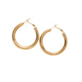 Women's hoop earrings made of high-quality stainless steel with elegant design Calm Wears-https://detail.1688.com/offer/991233995488.html-Calm Wears-3.5cm-Calm Wears
