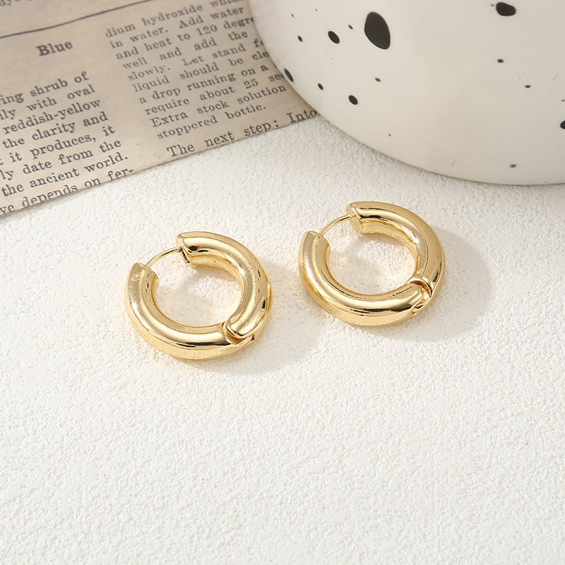 Women's hoops in modern bamboo design Calm Wears-https://detail.1688.com/offer/793070520463.html-Calm Wears-Gold-Calm Wears