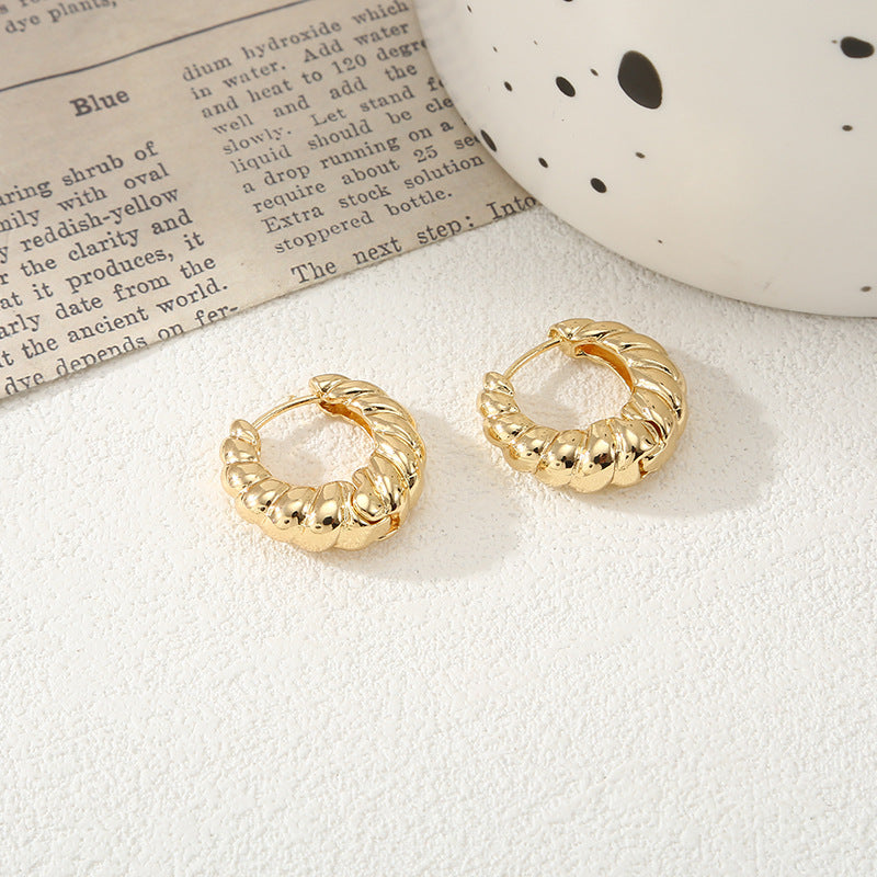 Women's hoops in modern bamboo design Calm Wears-https://detail.1688.com/offer/793070520463.html-Calm Wears-Gold-Calm Wears
