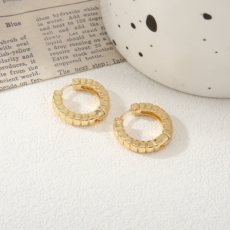 Women's hoops in modern bamboo design Calm Wears-https://detail.1688.com/offer/793070520463.html-Calm Wears-Gold-Calm Wears