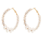 Women’s hoops with artistic pearl design Calm Wears-https://detail.1688.com/offer/729118522118.html-Calm Wears-Perle-Calm Wears