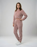 Women’s Lounge Suit with Cropped Jacket-https://detail.1688.com/offer/856208900525.html-Calm Wears-Apricot-S-Calm Wears