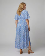 Women's Maxi Dress with Floral Accents-https://detail.1688.com/offer/944052321791.html-Calm Wears-Blue-S-Calm Wears