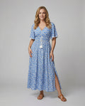 Women's Maxi Dress with Floral Accents-https://detail.1688.com/offer/944052321791.html-Calm Wears-Blue-S-Calm Wears