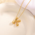 Women's necklace with curved letter pendant Calm Wears-https://detail.1688.com/offer/1029452698502.html-Calm Wears-Gray-Calm Wears
