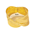 Women's Open Bangle in Stylish, Curved Design Calm Wears-https://detail.1688.com/offer/798472693544.html-Calm Wears-Gold yellow-Calm Wears
