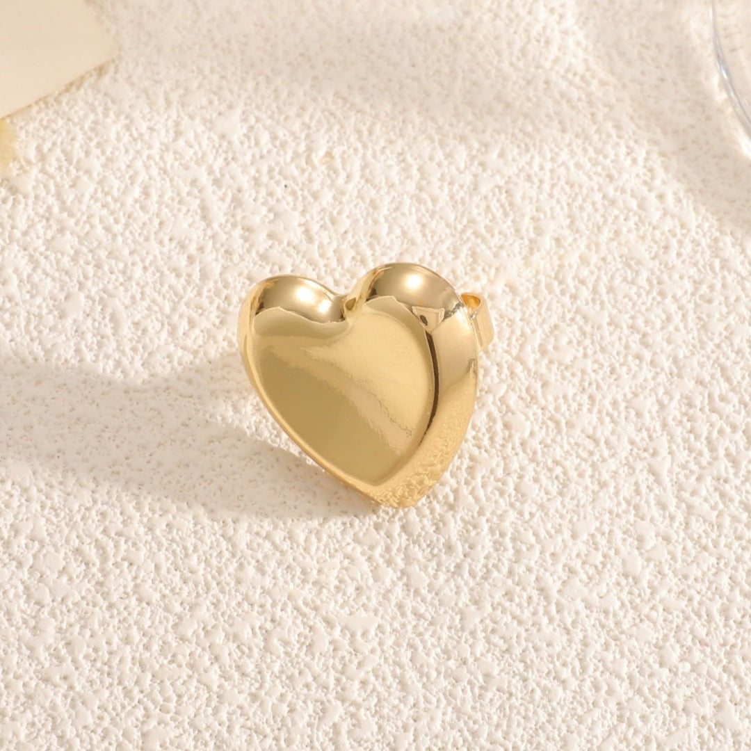 Women's Open Bangle with Elegant Heart Shape Calm Wears-https://detail.1688.com/offer/961857734180.html-Calm Wears-Calm Wears