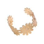 Women's Open Bangle with Elegant Wave Design Calm Wears-https://detail.1688.com/offer/968910162139.html-Calm Wears-Silver-Calm Wears
