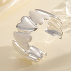Women's Open Bangle with Modern Design Calm Wears-https://detail.1688.com/offer/962156419693.html-Calm Wears-Rosa-Calm Wears