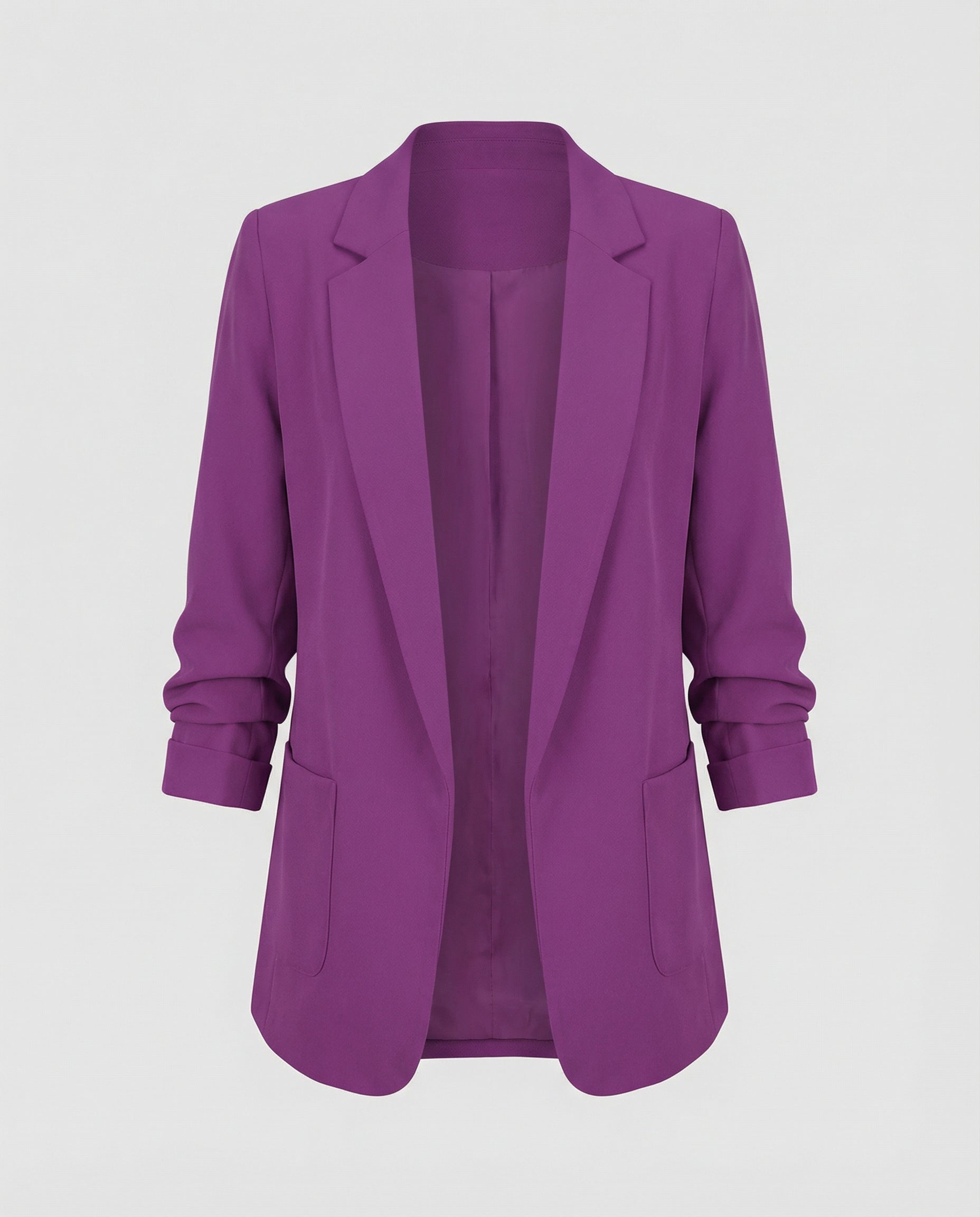 Women's Slim-Fit Blazer-fashable20251116-Calm Wears-Lilac-S-Calm Wears