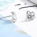 Women’s stud earrings with stylish heart design and sparkling crystals Calm Wears-https://detail.1688.com/offer/612295720472.html-Calm Wears-White-925-Calm Wears