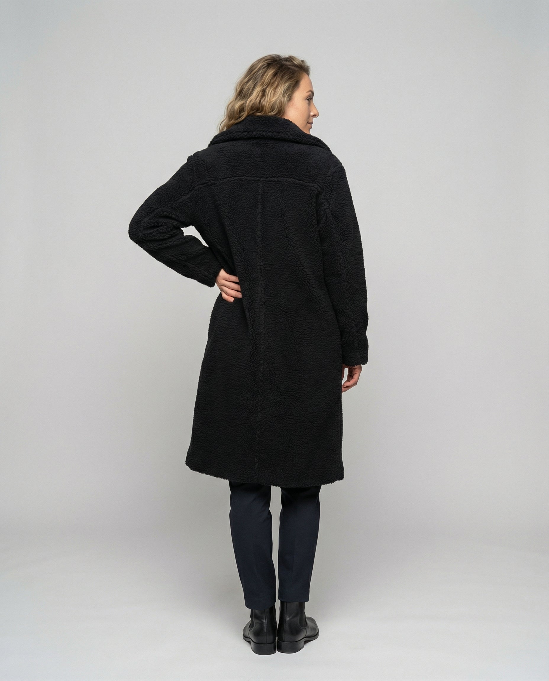 Women's Teddy Jacket-fashable20251108-Calm Wears-Black-S-Calm Wears