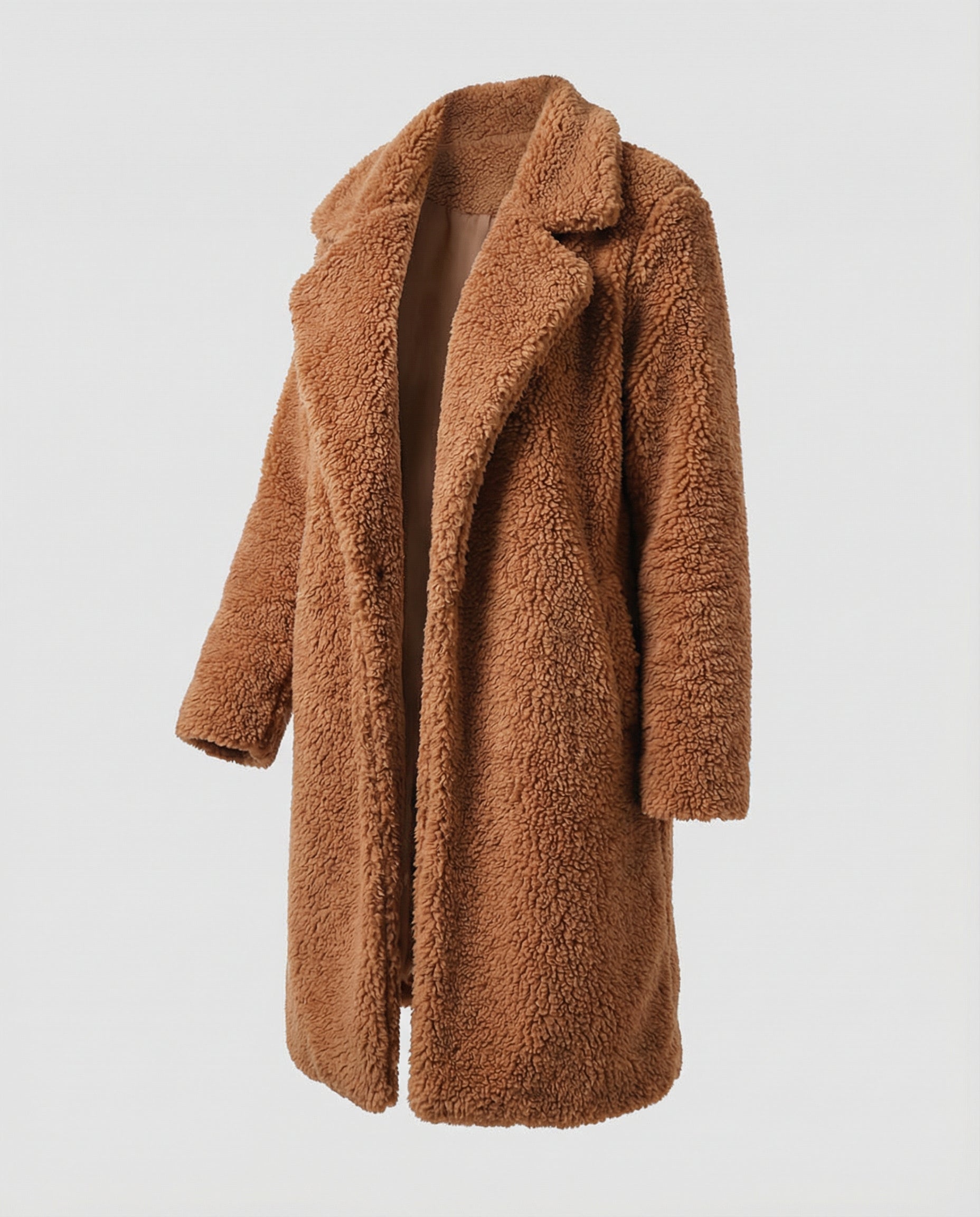 Women's Teddy Jacket-fashable20251108-Calm Wears-Orange-S-Calm Wears