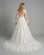 Women's Wedding Dress Lace-https://detail.1688.com/offer/685625546632.0.html-Calm Wears-White-S-Calm Wears