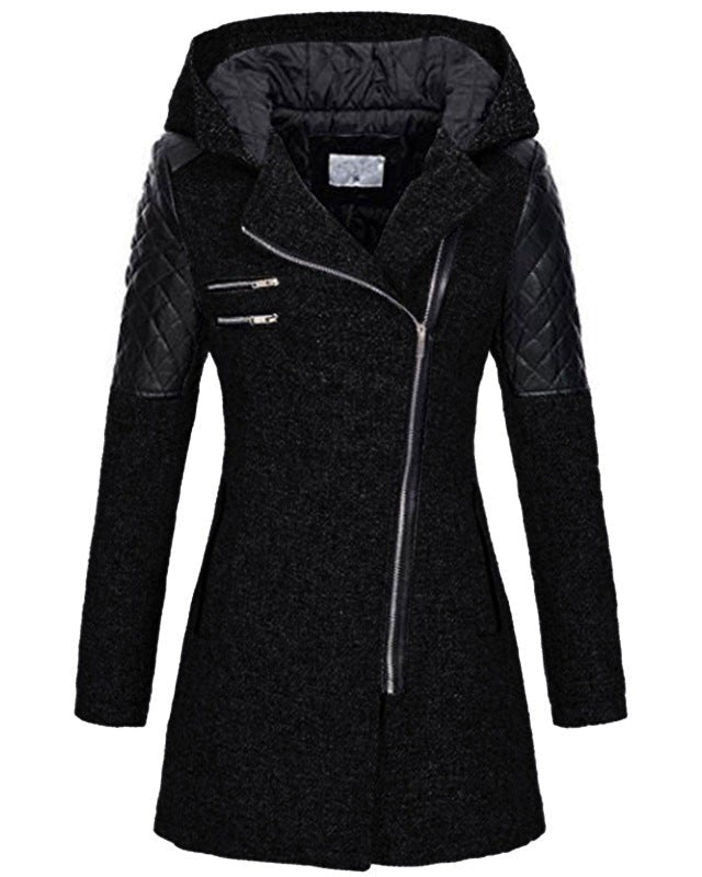 Women's Winter Jacket Elegant-sadaro20251110-Calm Wears-Black-S-Calm Wears