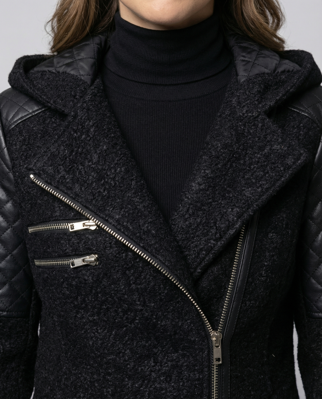 Women's Winter Jacket Elegant-sadaro20251110-Calm Wears-Black-S-Calm Wears