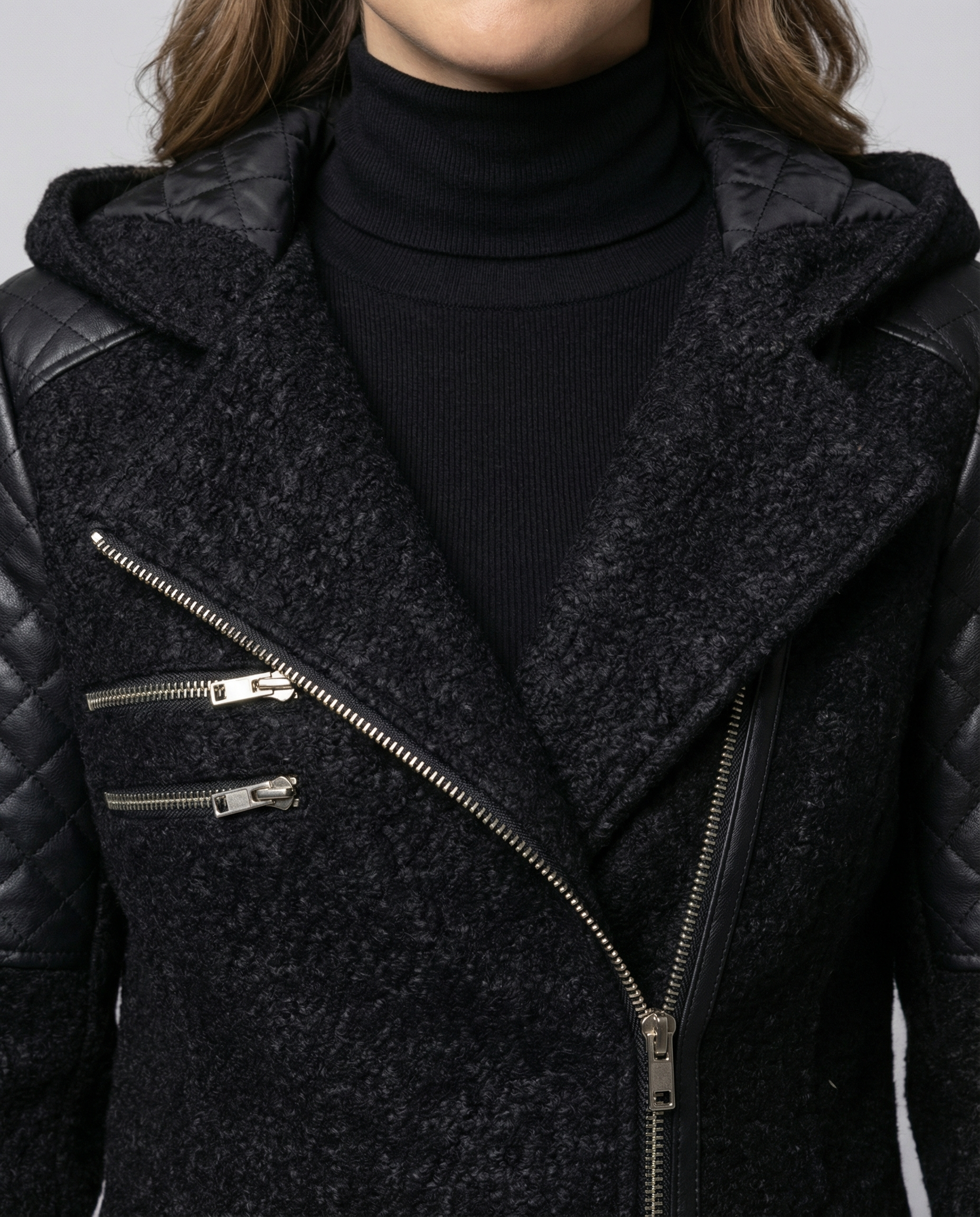 Women's Winter Jacket Elegant-sadaro20251110-Calm Wears-Black-S-Calm Wears