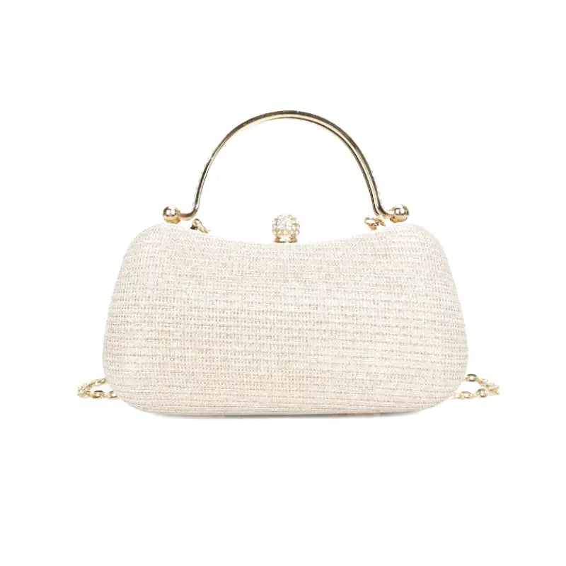 Small Evening Shoulder Handbag-dione couture20260421-Calm Wears-Beige-Calm Wears