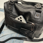 Handtas Schouder Leer Grote Capaciteit-dione couture20260421-Calm Wears-Black-Calm Wears