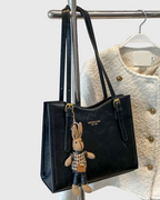 Elegant shoulder bag with long straps for women
